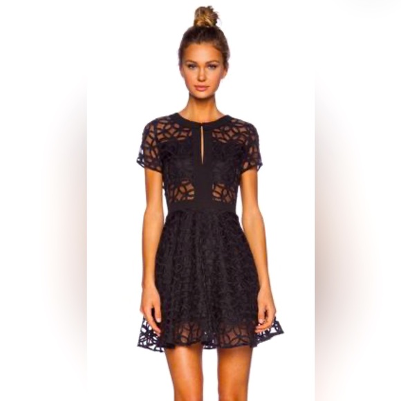 Luca Couture Lace Dress (S) - Picture 1 of 9